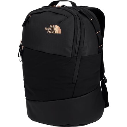 (取寄) ノースフェイス レディース イザベラ トランジット バックパック - ウィメンズ The North Face women Isabella Transit Backpack - Women 039 s TNF Black Light Heather/Burnt Coral Metallic-NPF