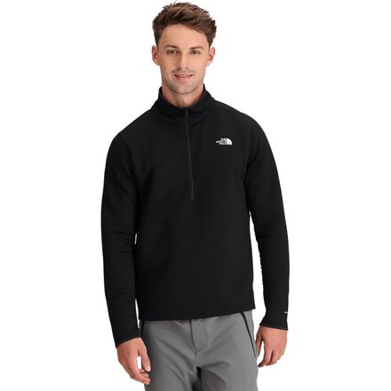 乐天商城 - (取寄) ノースフェイス メンズ ドットニット サーマル 1/4-ジップ トップ - メンズ The North Face men Dotknit Thermal 1/4-Zip Top - Men's TNF Black