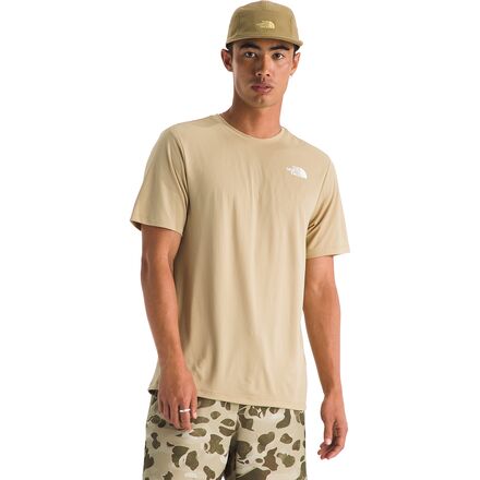 樂天商城 - (取寄) ノースフェイス メンズ 24/7 ショートスリーブ T-シャツ - メンズ The North Face men 24/7 Short-Sleeve T-Shirt - Men's Khaki Stone