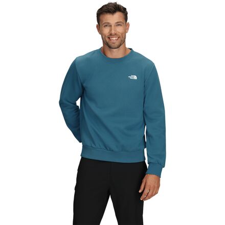 Rakuten - (取寄) ノースフェイス メンズ エボリューション エンブロイダー クルー スウェットシャツ - メンズ The North Face men Evolution Embroidered Crew Sweatshirt - Men's Dusk Blue