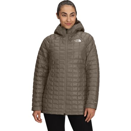Rakuten - (取寄) ノースフェイス レディース サーモボール フーデット パーカー - ウィメンズ The North Face women ThermoBall Hooded Parka - Women's Mocha Brown