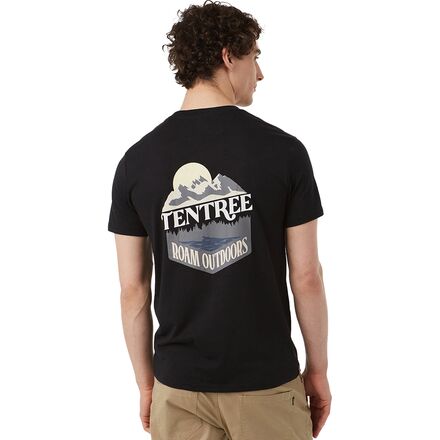 (取寄) テンツリー メンズ ローム アウトドア T-シャツ - メンズ Tentree men Roam Outdoors T-Shirt - Men's Meteorite Black