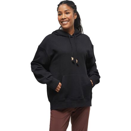 (取寄) テンツリー レディース ツリーフリース リラックスド-フィット ブーディ - ウィメンズ Tentree women TreeFleece Relaxed Hoodie - Women's Meteorite Black