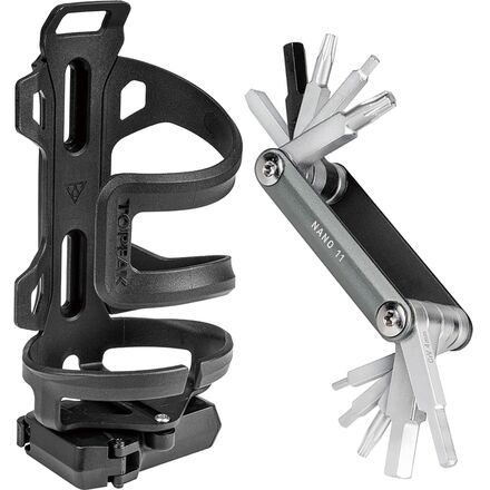 (取寄) トピーク デュアルサイド ケージ プロ + ツールボックス N11 Topeak DualSide Cage Pro + ToolBox N11 Black