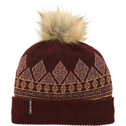 Hats - (取寄) タートル ファー リサイクル エレン ビーニー Turtle Fur Recycled Ellen Beanie Garnet