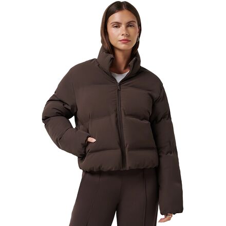 (取寄) トラヴィスマシュー レディース ボンデッド ジャケット - ウィメンズ TravisMathew women Moontide Bonded Jacket - Women's Coffee Grounds