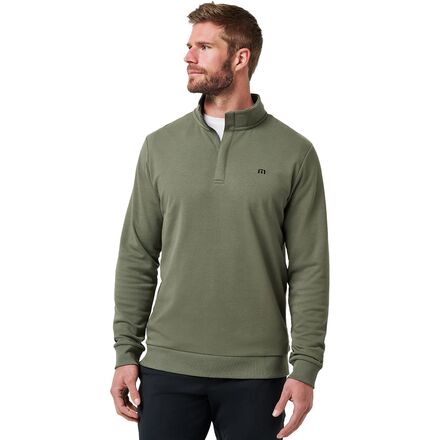 樂天商城 - (取寄) トラヴィスマシュー メンズ クラウド クオーター ジップ 2.0 - メンズ TravisMathew men Cloud Quarter Zip 2.0 - Men's Dark Olive