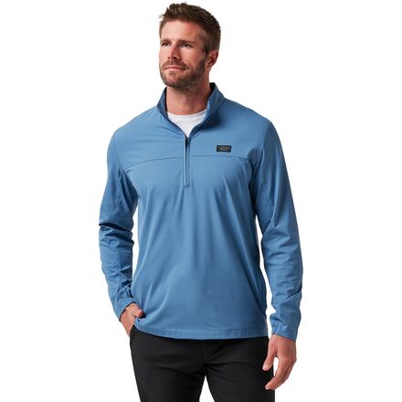 (取寄) トラヴィスマシュー メンズ ワンダーラスト 1/4-ジップ トップ - メンズ TravisMathew men Wanderlust 1/4-Zip Top - Men's Copen Blue
