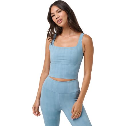 (取寄) トラヴィスマシュー レディース ムーブニット レジリエンス タンク - ウィメンズ TravisMathew women Moveknit Resilience Tank - Women's Smoke Blue Multi