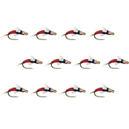 (取寄) アンプカ ジュジュ バエティス タング 12-パック Umpqua Juju Baetis Tung 12-Pack Red
