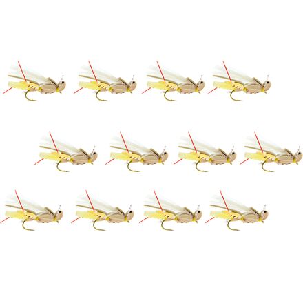 其它 - (取寄) アンプカ サンダー グラス ホッパー 12-パック Umpqua Thunder Grass Hopper 12-Pack Goldenrod