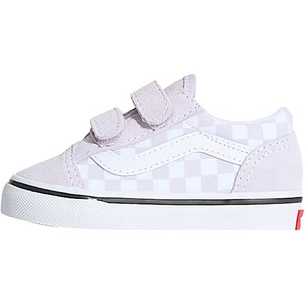 Rakuten - (取寄) バンズ トドラー オールド スクール V シューズ - トッドラー Vans toddler Old Skool V Shoe - Toddlers' Color Theory Checkerboard Lilac Mist