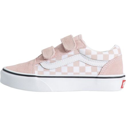 Rakuten - (取寄) バンズ リトルキッズ オールド スクール V シューズ - リトル キッズ Vans little kids Old Skool V Shoe - Little Kids' Color Theory Checkerboard Sepia Rose