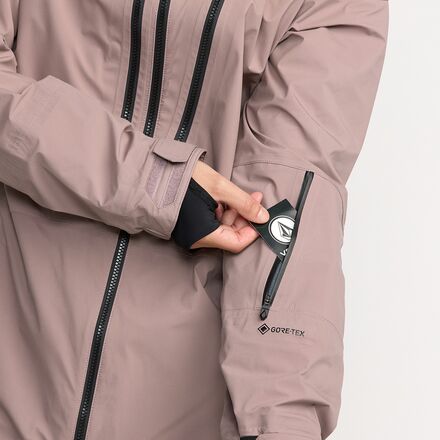 (���) �ܥ륳�� ��� ���å� ���ȥ�å� ����-�ƥå��� ���㥱�å� - ��� Volcom men Guch Stretch GORE-TEX Jacket - Men's Mauve
