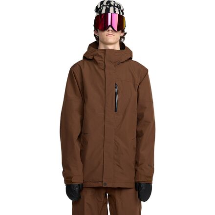 Jacket - (取寄) ボルコム メンズ エル ゴア-テックス ジャケット - メンズ Volcom men L GORE-TEX Jacket - Men's Brown