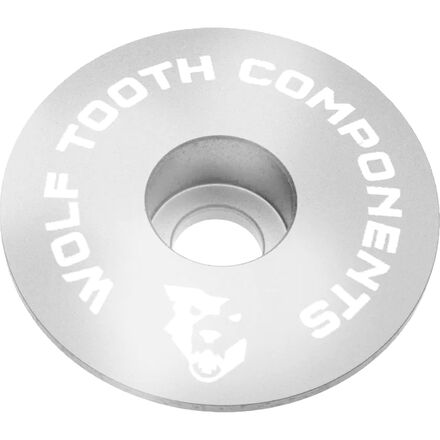 (取寄) ウルフトゥースコンポーネンツ ウルトラライト ステム キャップ Wolf Tooth Components Ultralight Stem Cap Raw Silver