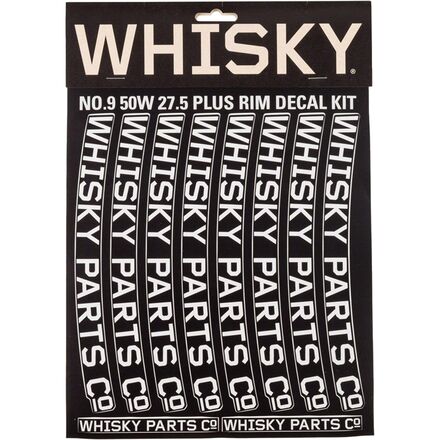 Other - (取寄) リム デカール キット - 2-パック Whisky Parts Co. 50W Rim Decal Kit - 2-Pack Light Gray