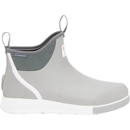 乐天商城 - (取寄) エクストラタフ メンズ アンクル 6インチ スポーツ デック ブーツ - メンズ Xtratuf men Ankle 6in Sport Deck Boot - Men's Gray