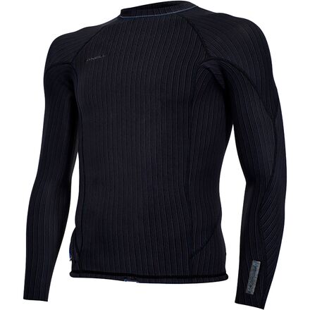 (取寄) オニール メンズ ハイパーフリーク 2mm ロング-スローブ トップ - メンズ O'Neill men Hyperfreak Com-X 2mm Long-Sleeve Top - Men's Black/Black