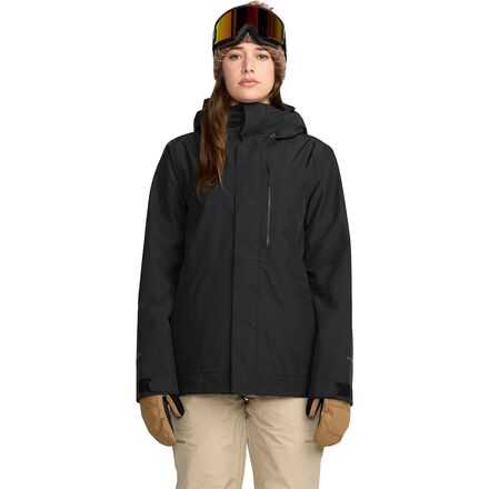 乐天商城 - (取寄) ボルコム レディース V.Co インサレーテッド ゴア ジャケット - ウィメンズ Volcom women V.Co Eras Insulated Gore Jacket - Women's Black