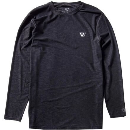 (取寄) ヴィスラ メンズ ツイステッド エコ ロング-スローブ シャツ - メンズ Vissla men Twisted Eco Long-Sleeve Shirt - Men's Black Heather