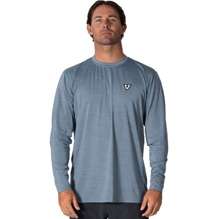 Rakuten - (取寄) ヴィスラ メンズ ツイステッド エコ ロング-スローブ シャツ - メンズ Vissla men Twisted Eco Long-Sleeve Shirt - Men's Slate Heather