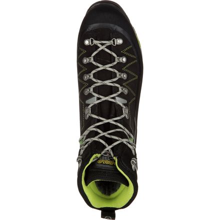 (���) ������ ���륿 �ӥ� GV �ޥ���ƥ˥���� �֡��� Asolo Alta Via GV Mountaineering Boot Black/Green