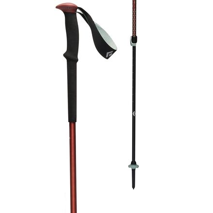 Other - (取寄) ブラックダイヤモンド トレイル トレッキング ポールズ Black Diamond Trail Trekking Poles Iron Red