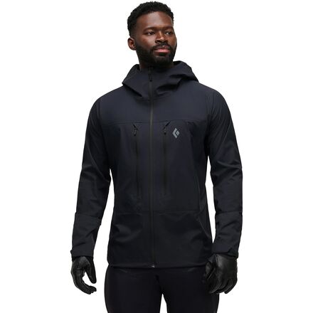 乐天商城 - (取寄) ブラックダイヤモンド メンズ ドーン パトロール ハイブリット シェル - メンズ Black Diamond men Dawn Patrol Hybrid Shell - Men's Black