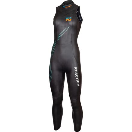 Rakuten - (取寄) ブルーセブンティ レディース リアクション スリーブレス スーツ - ウィメンズ Blueseventy women Reaction Sleeveless Suit - Women's Black
