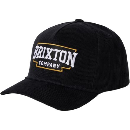 (取寄) ブリクストン メンズ ピアソン シー NP MP スナップバック - メンズ Brixton men Pierson C NP MP Snapback - Men's Black Corduroy