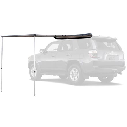 (取寄) ロームアドベンチャーコー 5フィート ルーフトップ オーニング ROAM Adventure Co 5ft Rooftop Awning Black