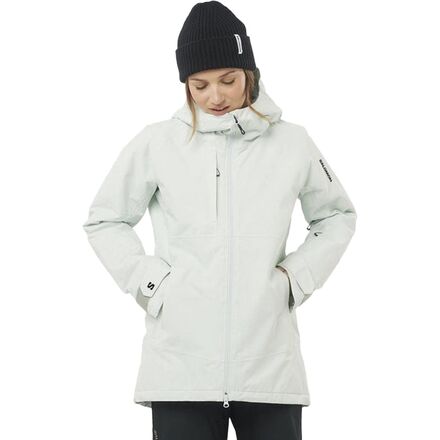 (取寄) サロモン レディース パフ ジャケット - ウィメンズ Salomon women Bashley Puff Jacket - Women's Misty Blue