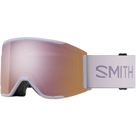 SMITH - (取寄) スミス スクアッド マグ ロウ ブリッジ フィット ゴーグルズ Smith Squad MAG Low Bridge Fit Goggles Lunar Fog/ChrPop Evryday Rose Gold/Strm Rose
