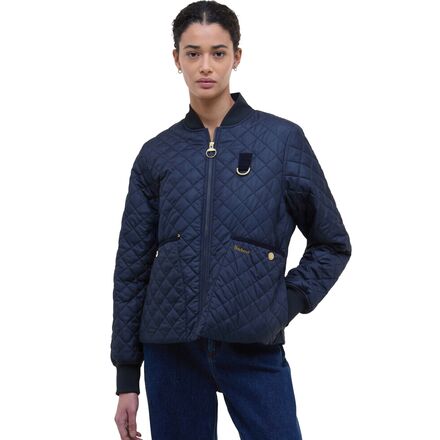 Rakuten - (取寄) バブアー レディース レイナ キルト ジャケット - ウィメンズ Barbour women Reyna Quilt Jacket - Women's Dark Navy