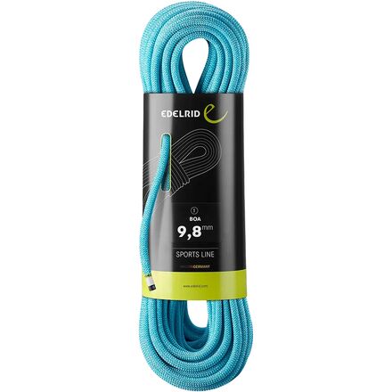 Rakuten - (取寄) エーデルリッド ボア クライミング ロープ - 9.8mm Edelrid Boa Climbing Rope - 9.8mm Blue