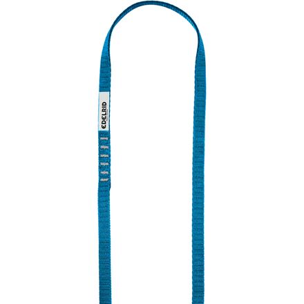 Mountaineering, Trekking - (取寄) エーデルリッド テック ウエブ スリング - 12mm Edelrid Tech Web Sling - 12mm Blue