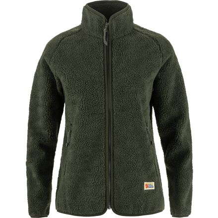 (取寄) フェールラーベン レディース ヴァーダッグ パイル フリース - ウィメンズ Fjallraven women Vardag Pile Fleece - Women's Deep Forest