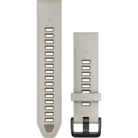 (取寄) ガーミン クイックドライ シリコーン スポーツ ウォッチ バンド Garmin QuickFit Silicone Sport Watch Band Fog Gray_Dark Sandstone