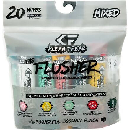 Tire Tube Set - (取寄) ザ - 20-パック Klean Freak The Flusher - 20-Pack Mixed, 20-Pack