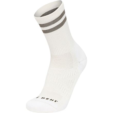 (取寄) ターゲッティド クッション 3/4 クルー ソック Le Bent Targeted Cushion 3/4 Crew Sock White
