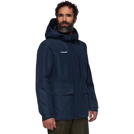 樂天商城 - (取寄) マムート メンズ フォール ライン HS サーモ フーデット ジャケット - メンズ Mammut men Fall Line HS Thermo Hooded Jacket - Men's Marine