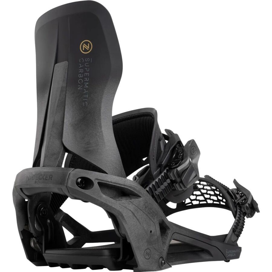 Delta-X - (取寄) ナイデッカー ステップ-イン バインディング - Nidecker Supermatic-Carbon Step-In Binding - 2026 Black