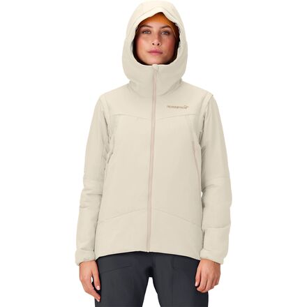 (取寄) ノローナ レディース モア サーモ60 ジャケット - ウィメンズ Norrona women More Thermo60 Aero200 Jacket - Women's Oatmeal