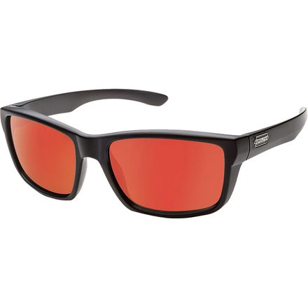 (取寄) サンクラウド ポラライズド オプティクス メンズ メイヤー ポーラライズド サングラス - メンズ Suncloud Polarized Optics men Mayor Polarized Sunglasses - Men's Matte Black_Red Mirror