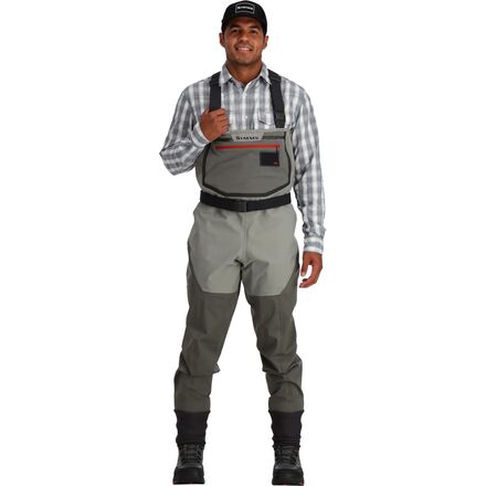 (取寄) シムス メンズ フリーストーン ストッキングフット ウェーダー - メンズ Simms men Freestone Stockingfoot Wader - Men 039 s Smoke