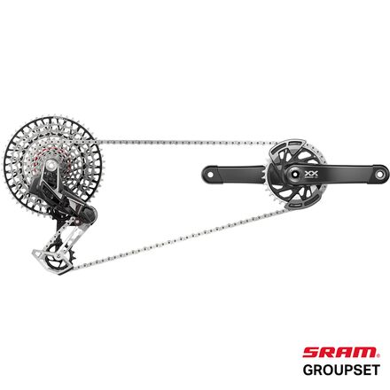 (取寄) スラム XX イーグル AXS トランスミッション ダブ グループセット SRAM XX Eagle AXS Transmission DUB Groupset Black