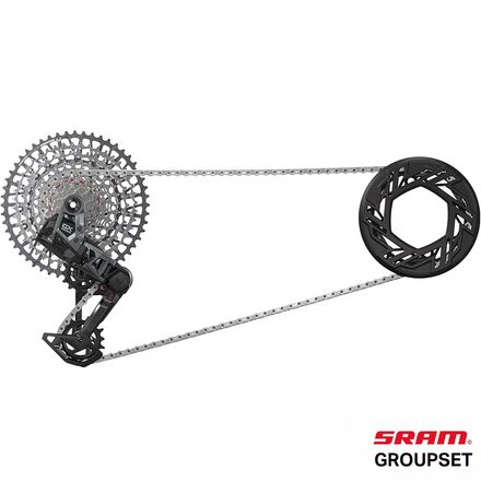 (取寄) スラム GX イーグル AXS トランスミッション ノー クランクス E-MTB グループセット SRAM GX Eagle AXS Transmission No Cranks E-MTB Groupset 104BCD