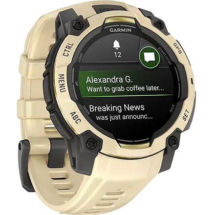 OMEGA - (取寄) ガーミン インスティンクト 3 スポーツ ウォッチ Garmin Instinct 3 AMOLED Sport Watch Citrine
