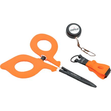 乐天商城 - (取寄) アンプカ リバーグリップ ジンガー／ニッパー／フォースプ コンボ Umpqua Rivergrip Zinger/Nipper/Forcep Combo Hot Orange